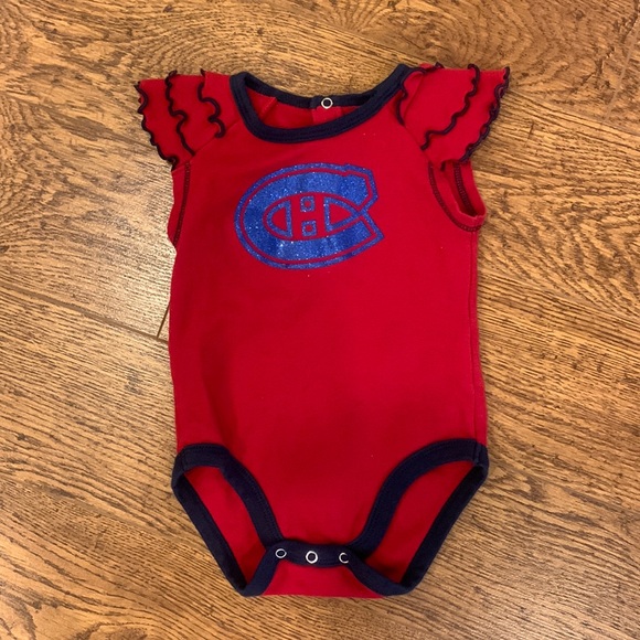 (3/$18) Montreal Canadians Onesie - Picture 1 of 4